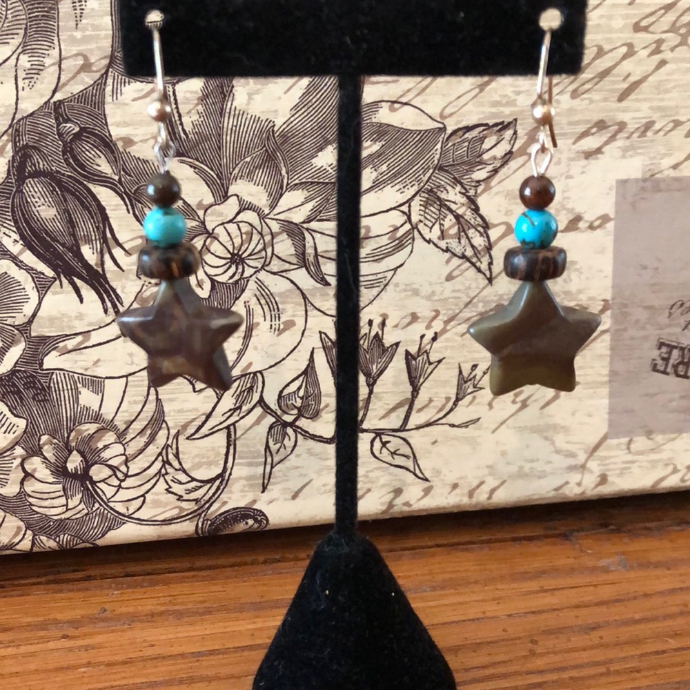 Handmade Star Earrings